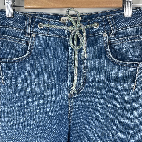 Free People Amanda Crop Barrel Jeans Size 25 - Picture 6 of 10